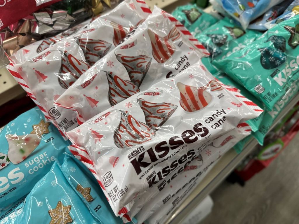 Hershey Kisses Candy Cane