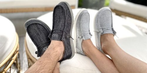 Up to 50% Off Hey Dude Shoes for the Family + FREE Shipping | Tons of Styles on Sale