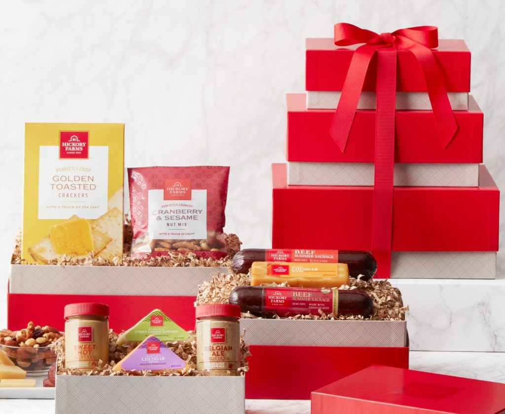 Hickory Farms Classic Meat & Cheese Gift Tower