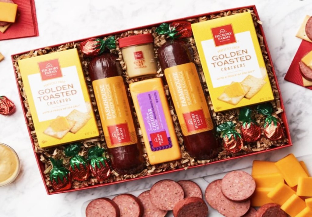 Hickory Farms Holiday Sausage & Cheese Collection Gift Set