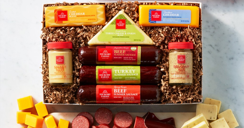 hickory farms gift set