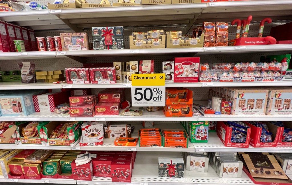 Several holiday food items on sale after christmas