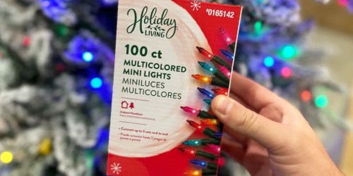 Lowe’s Christmas String Lights ONLY $1 (Regularly $4)