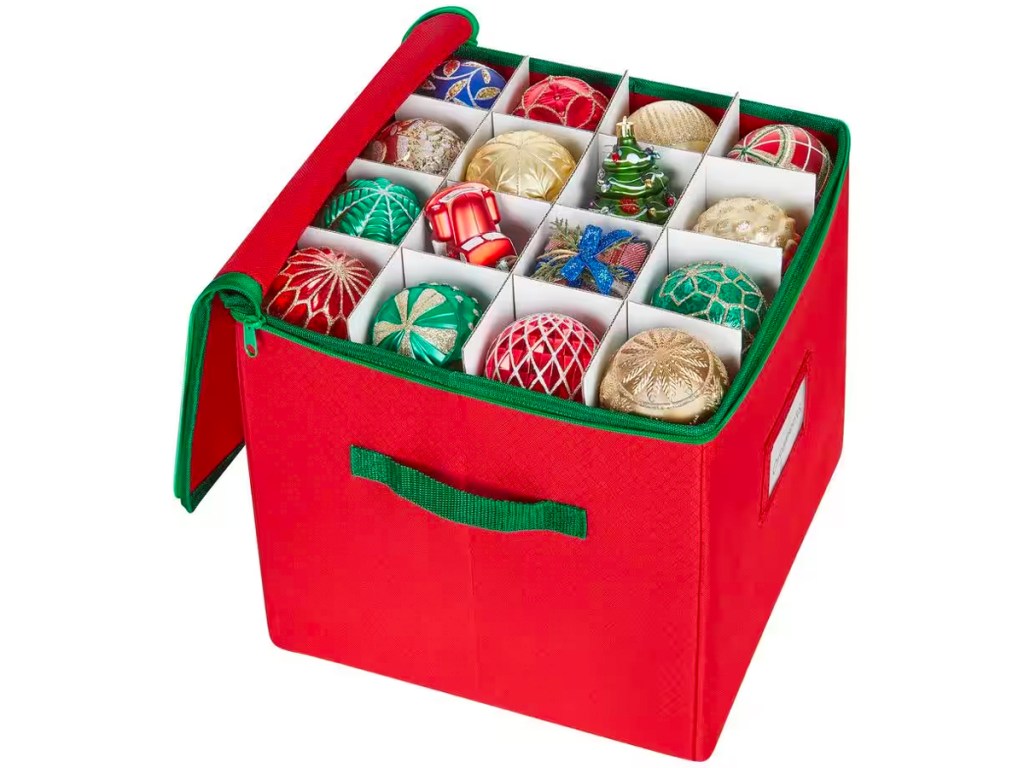 Home Accents Holiday 64-Compartment Ornament Holder 