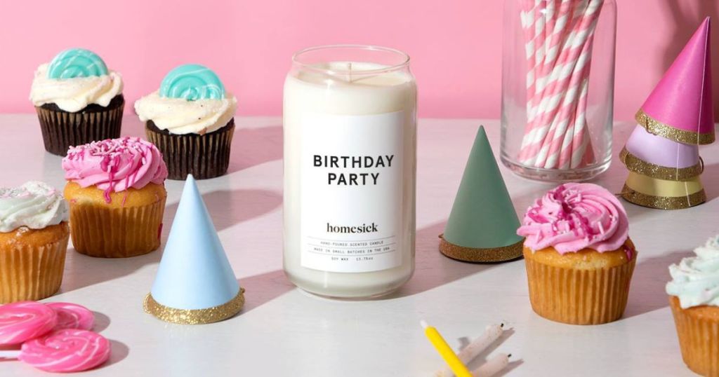 50 Off Homesick Candles on Natural Soy Wax w/ Unique