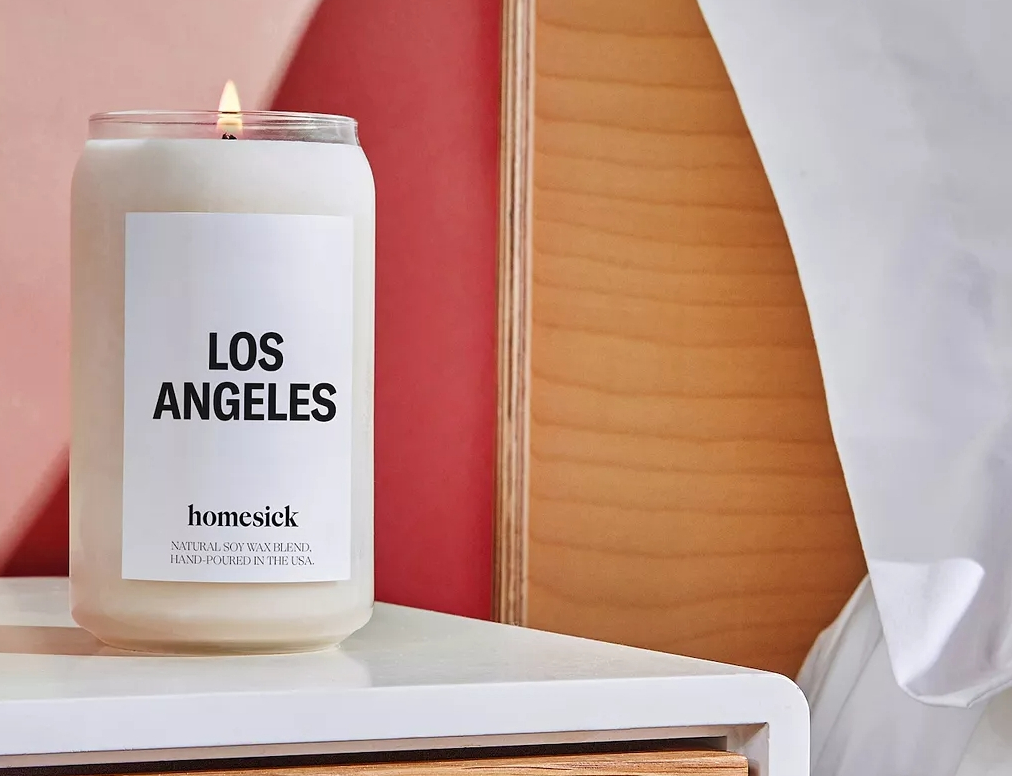 50 Off Homesick Candles on Natural Soy Wax w/ Unique
