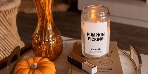 40% OFF Sitewide on Homesick Hand-Poured Candles + Extra Savings w/ Promo Code (Today Only)