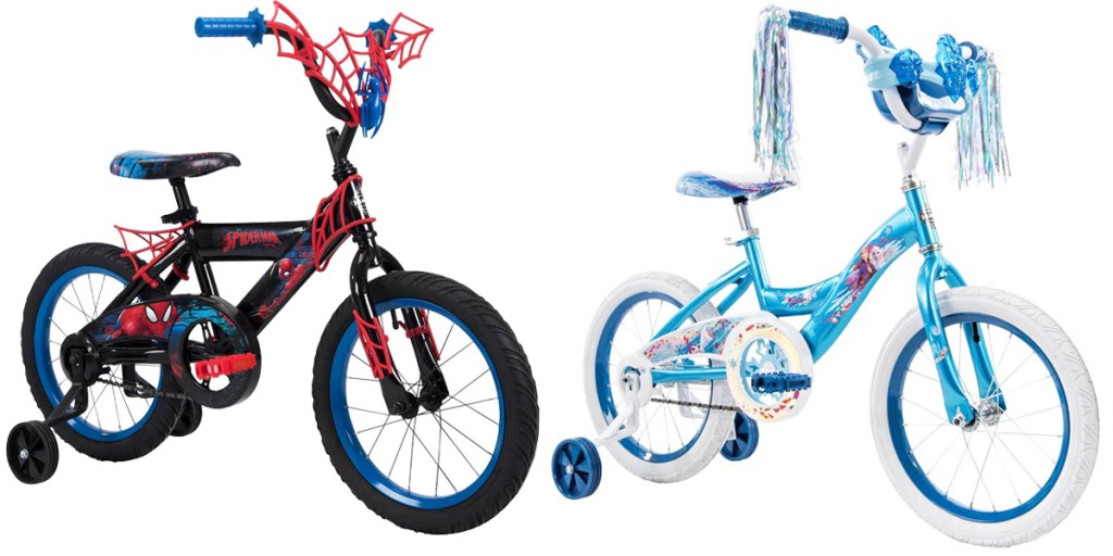 two kids huffy bikes