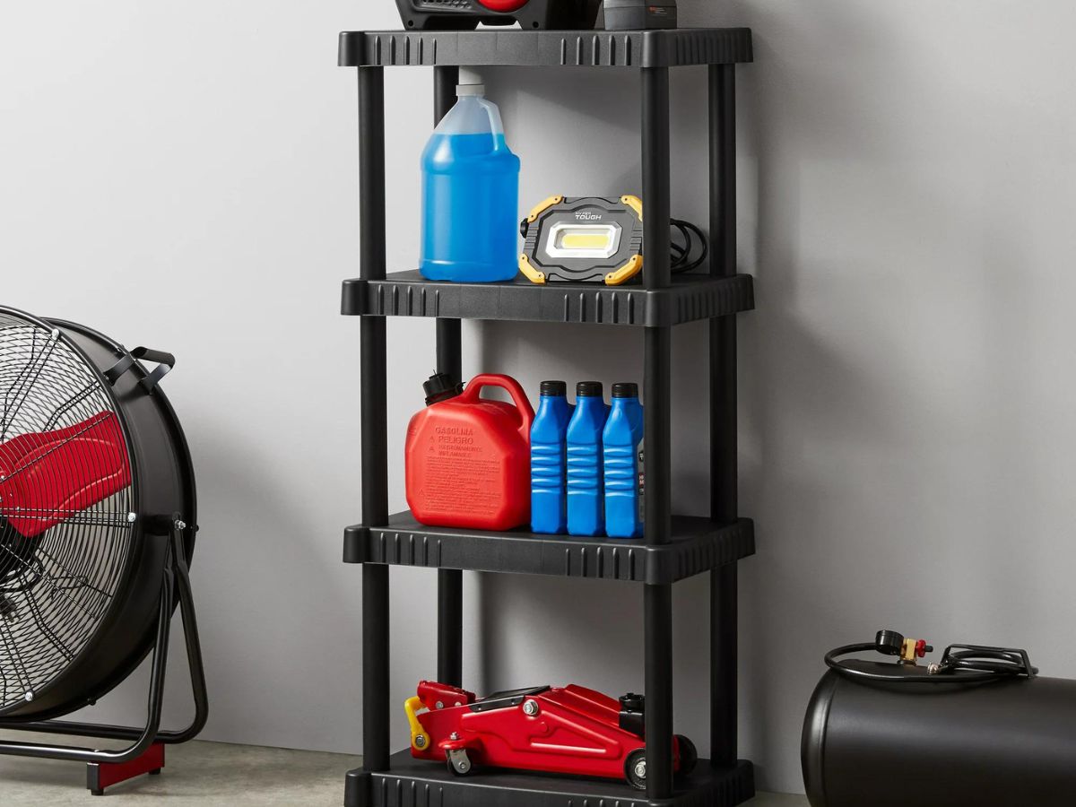 Hyper Tough Garage Shelf Only $24.68 on Walmart.com | Lightweight & No Tools Needed to Assemble