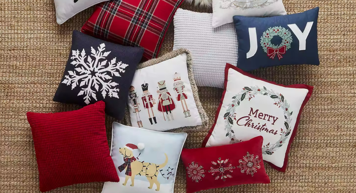 Jcpenney christmas sale pillows