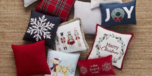 80% Off JCPenney Christmas Decor | Pillows, Ornaments, Stockings, & More from $5.99