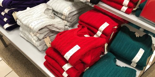 JCPenney Women’s Sweaters ONLY $10 (Regularly $37) | Plus Size & Adaptive Options, Too!