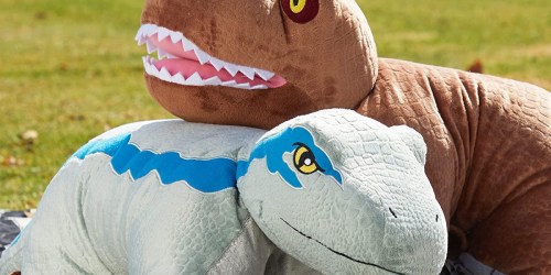 Up to 50% Off Jurassic World Toys on Macys.com | Pillow Pets Dinosaur Plush Just $16 (Reg. $35)