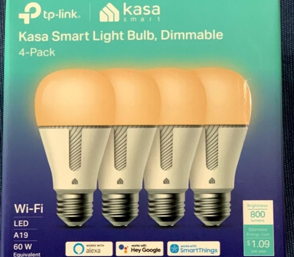 Kasa White Bulbs 4-pack
