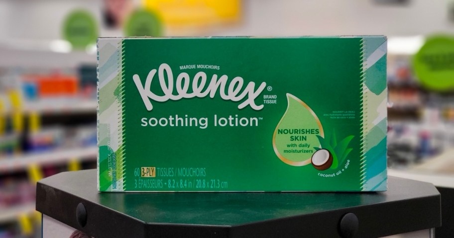 Kleenex Expressions Soothing Lotion Facial Tissues