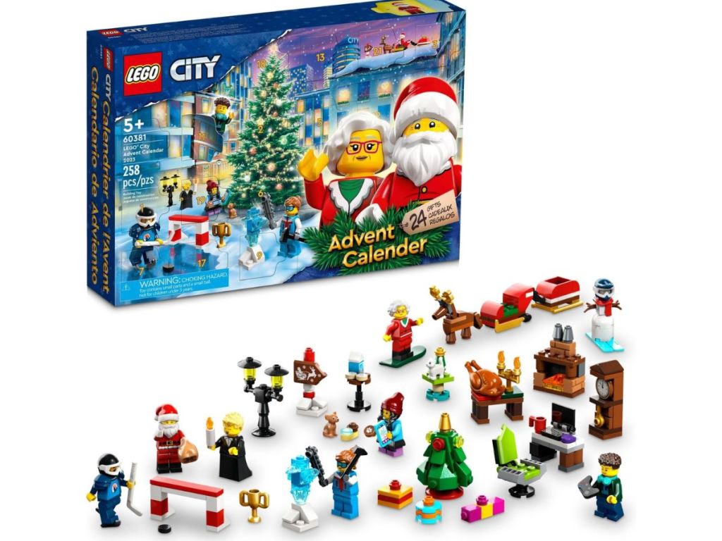 A LEGO City & Friends advent calendar 