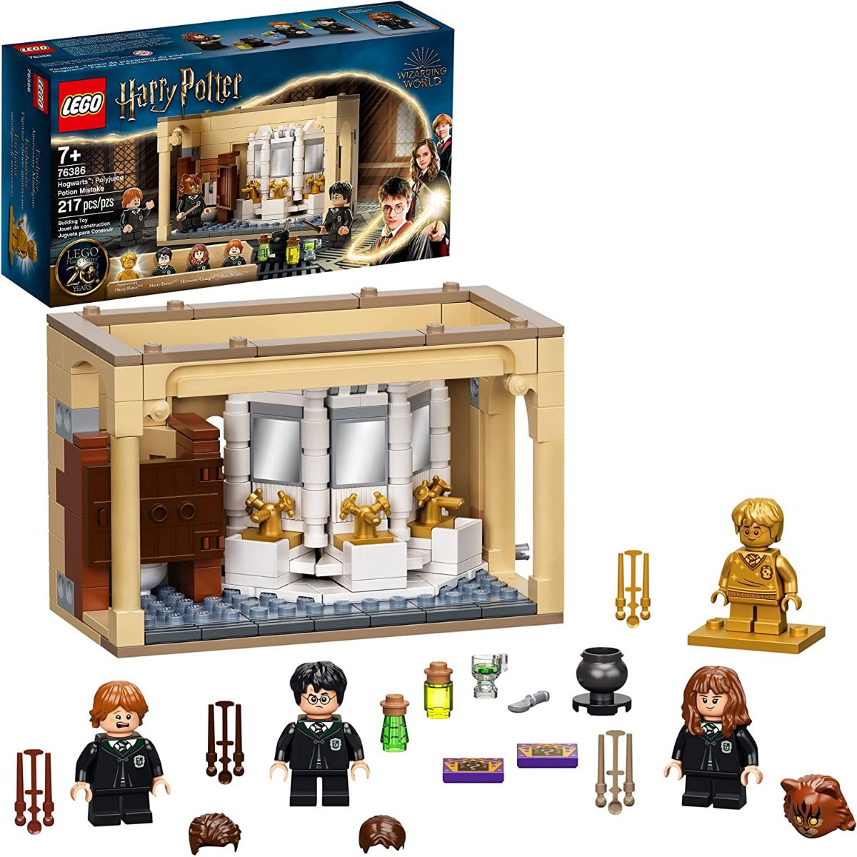 LEGO Harry Potter PolyJuice potion mistake pieces