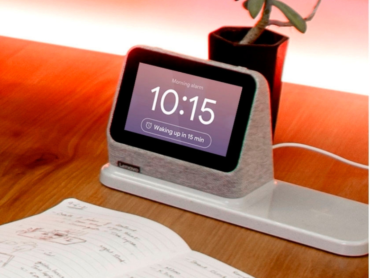 Lenovo Smart Clock 2nd Generation w/ Google Assistant Only $ on   (Regularly $90) | Hip2Save