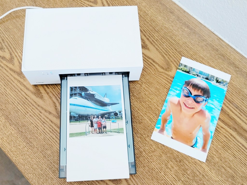 printing photos on mini printer