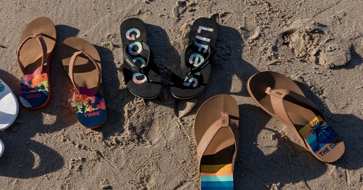 Life is Good Free Shipping on ANY Order | Reef Sandals Just $11.54 Shipped, Tees from $7.69 Shipped + More