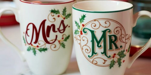 Holiday Mug Sets Only $17.49 on Macy’s.com (Regularly $50) | Fun Gift Idea