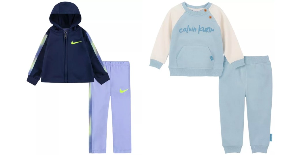 macy's nike and calvin klein clothing sets