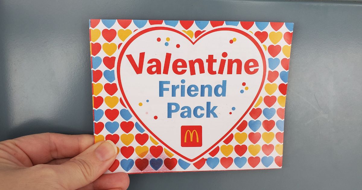 McDonald's Valentine Friend Pack