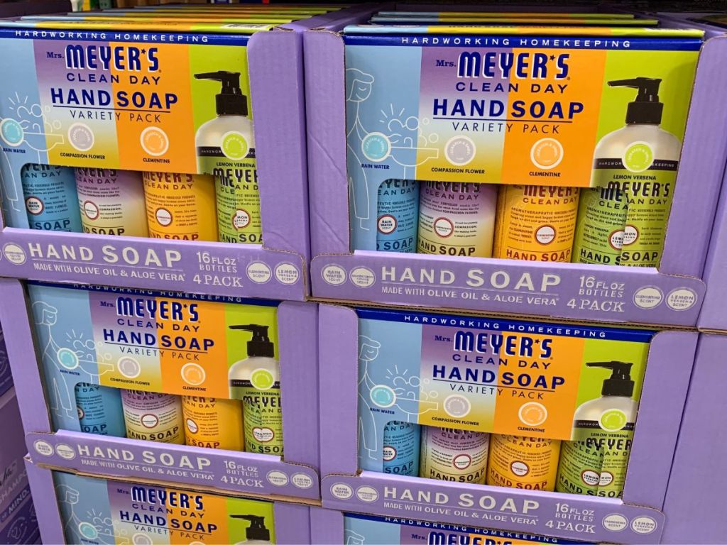 Mrs. Meyer's Hand Soap Variety 4Pack Just 17.99 at Costco Hip2Save