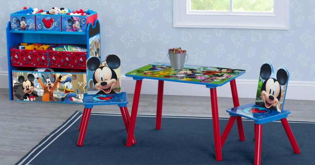 Disney Mickey Mouse 4-Piece Playroom Set