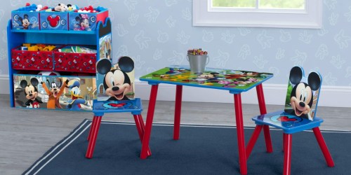 Mickey Mouse Playroom Set Just $39.98 Shipped on Walmart.com | Includes Toy Bin, Table, & Chairs