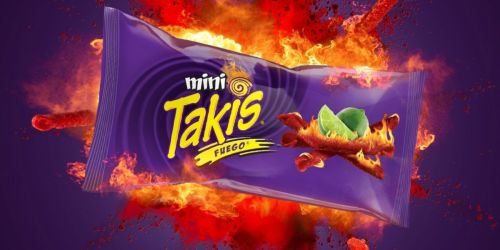 Takis Mini Fuego Chips 25-Count Bags Only $9.74 Shipped on Amazon