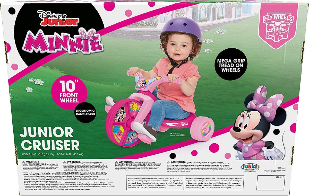 Minnie Mouse Fly Wheels box