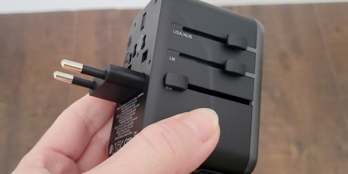 Universal Plug Adapter Just $28 Shipped on Amazon | Must-Have Travel Accessory!