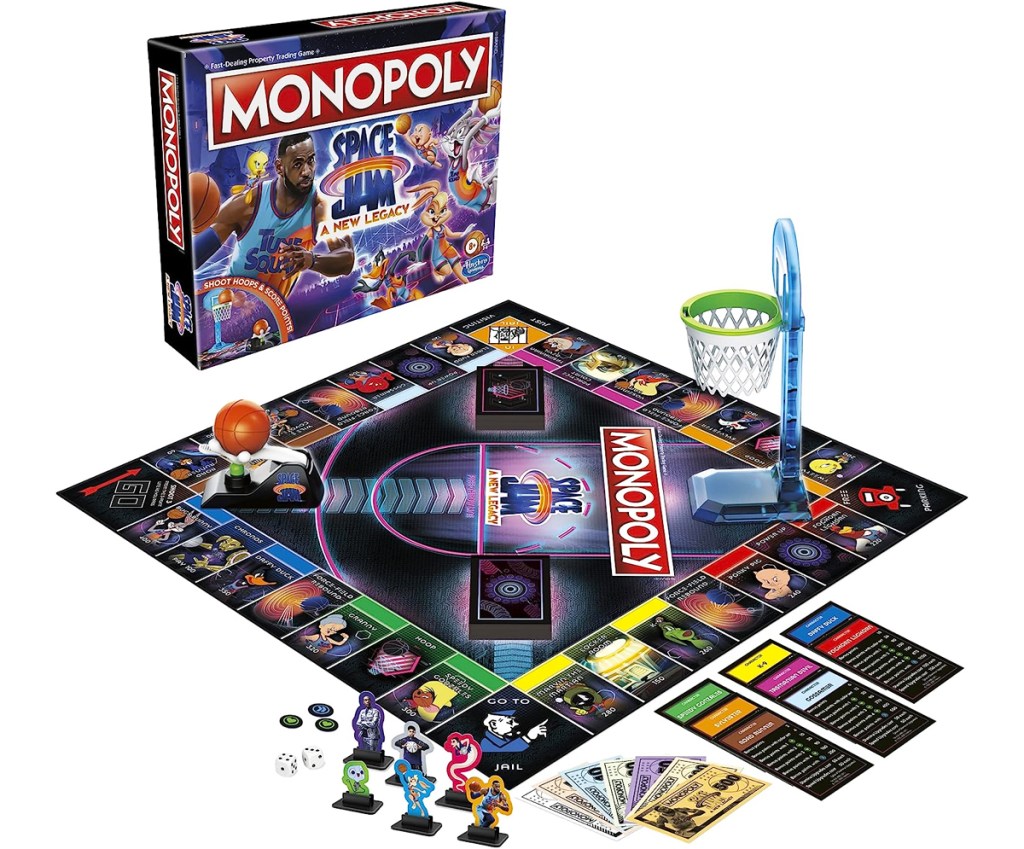 Monopoly: Space Jam A New Legacy Edition Family Board Game