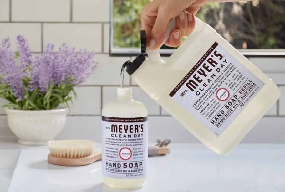 Mrs. Meyer’s Clean Day Liquid Hand Soap Refill Just $7 Shipped on Amazon (Reg. $13)