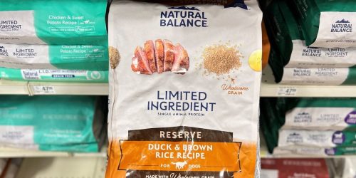 Natural Balance Limited Ingredient Dog Food 24-Pound Bags from $40 Shipped on Amazon (Reg. $73)