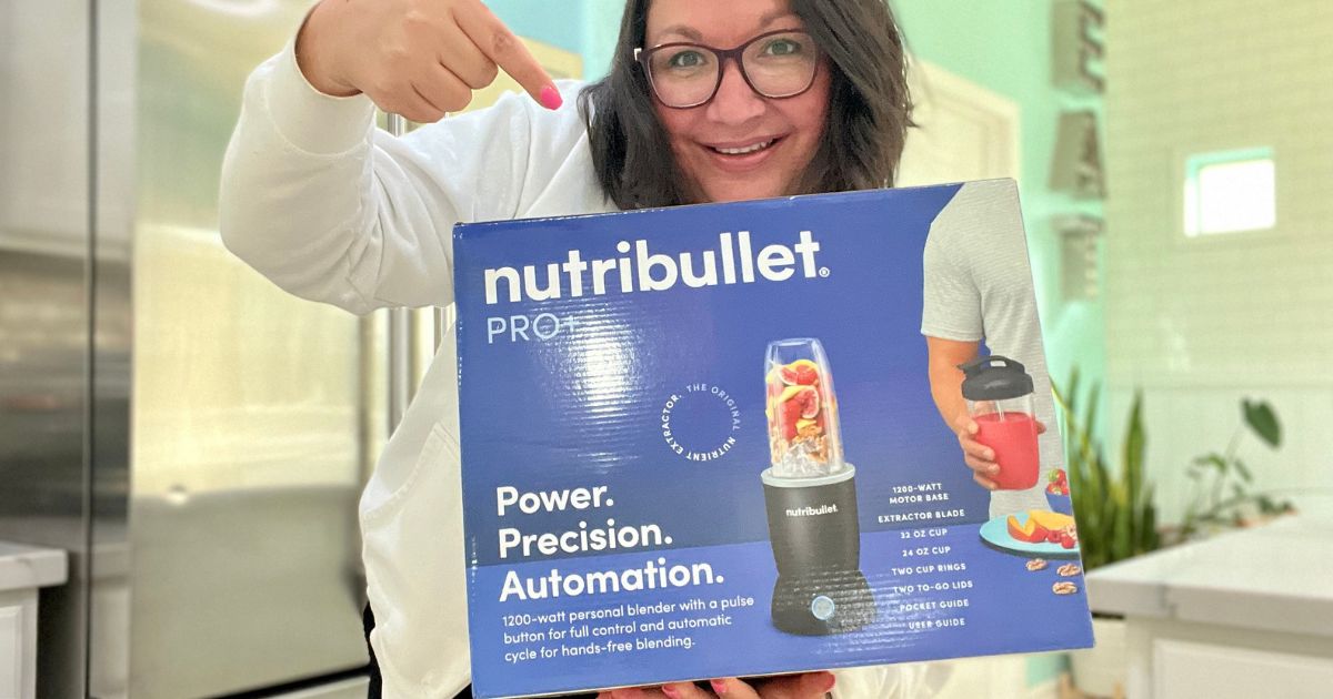 NutriBullet Pro+ Blender Only $89.99 Shipped (Make Smoothies, Salsas, Hummus, & More!)