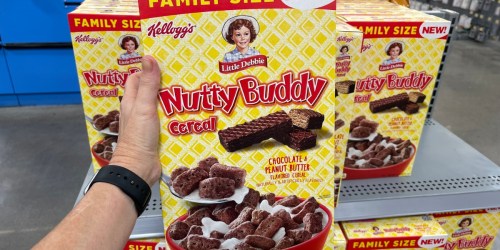 Kellogg’s Little Debbie Nutty Buddy Cereal Just $3.48 After Cash Back at Walmart