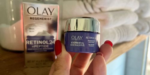 TWO Olay Regenerist Mini Moisturizers, Cleanser, & Serum Only $15.75 Shipped (Over $43 Value)