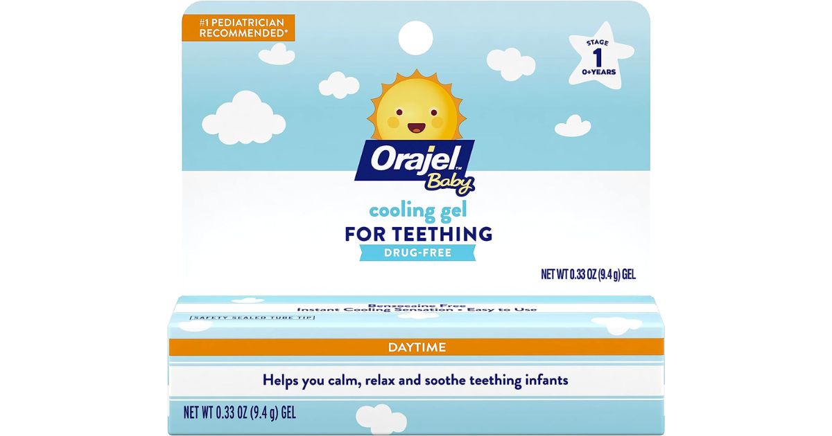 Orajel Baby Daytime and Nighttime Non-Medicated Cooling Gels