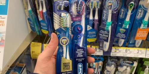 TWO Better Than Free Oral B Toothbrushes After Cash Back & Walgreens Rewards