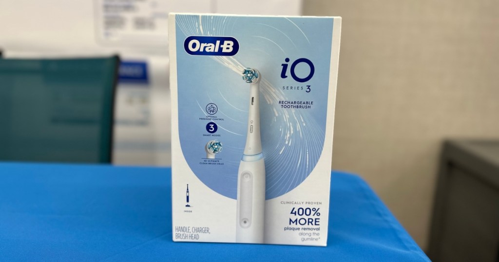 oral-b io series 3 toothbrush in box