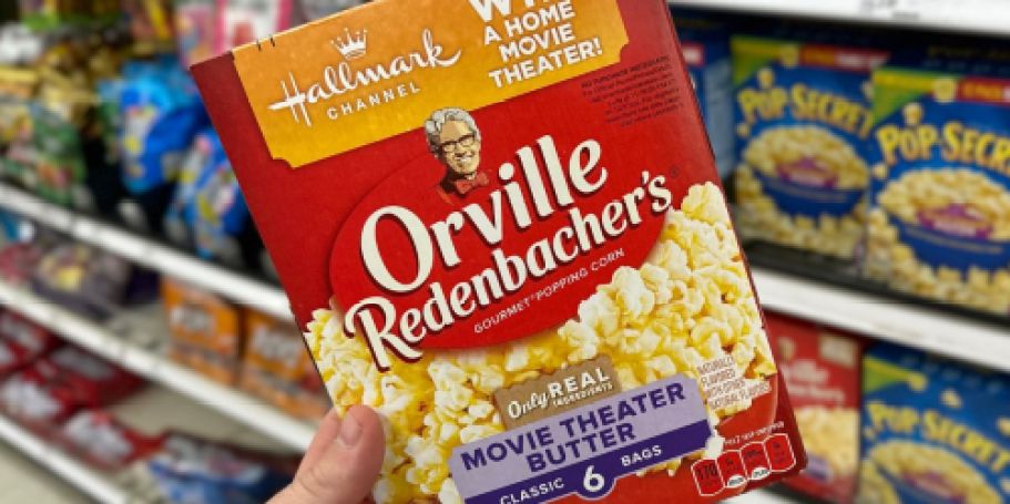 Orville Redenbacher’s Popcorn 6-Pack Only $2.95 Shipped on Amazon (Just 49¢ Per Bag!)