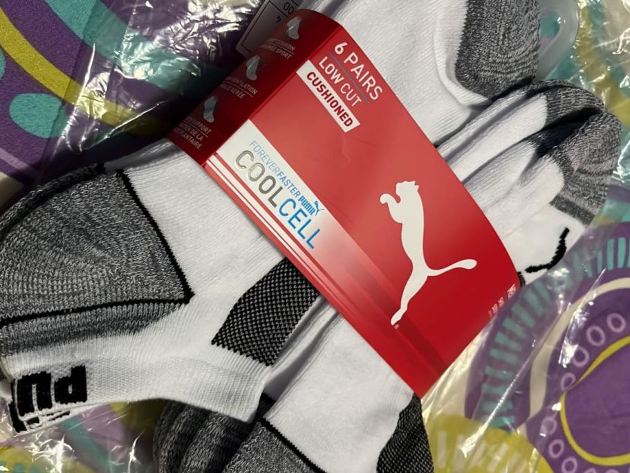 PUMA Men’s Sock 6-Pack Just $6.86 Shipped on Amazon (Reg. $18)