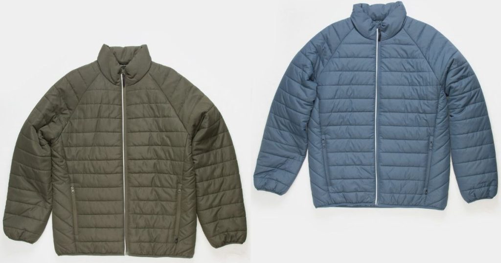 two RSQ puffer jackets