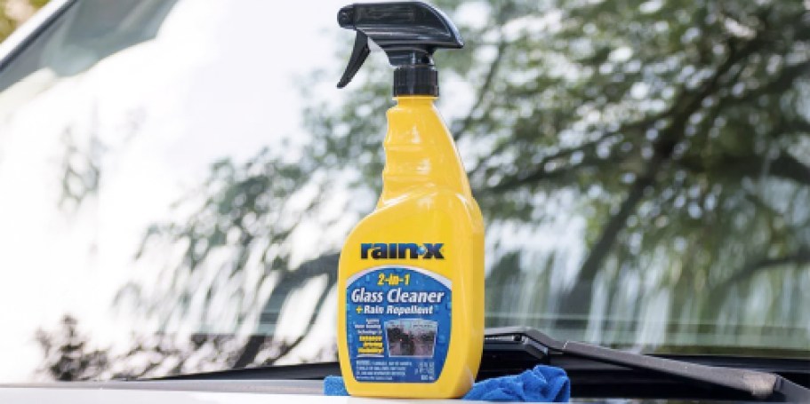 Rain-X Car Glass Cleaner and Rain Repellent Only $3.64 Shipped on Amazon