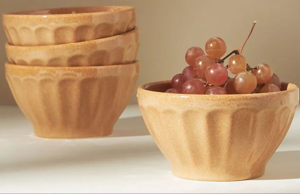 Reactive Glaze Latte Bowls