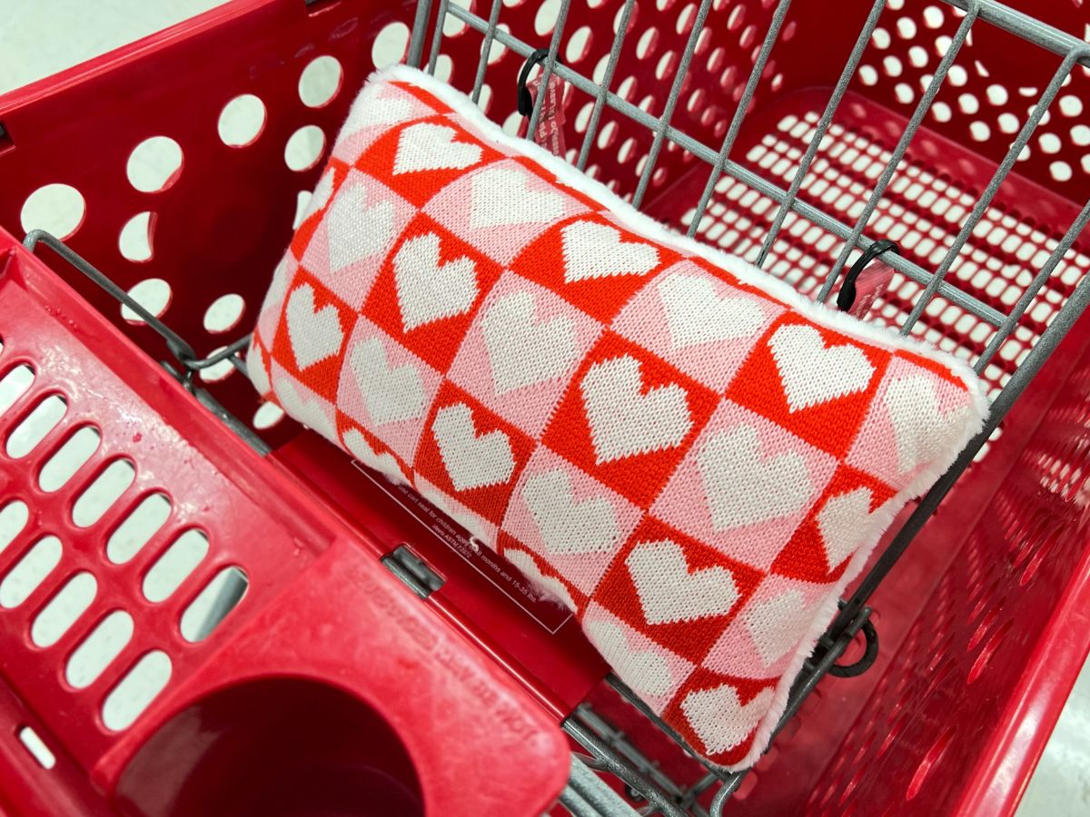 10 Valentine's Day Blankets & Throw Pillows at Target Hip2Save