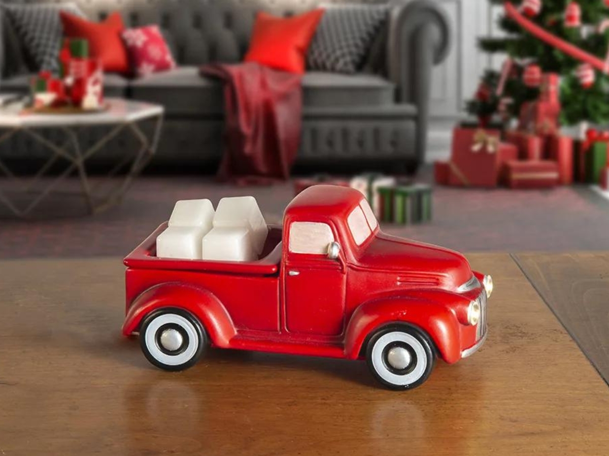 ScentSationals Vintage Truck Full-Size Warmer in Red