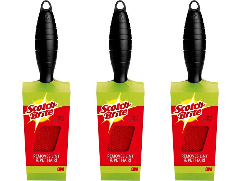 3 Scotch-Brite Lint Rollers